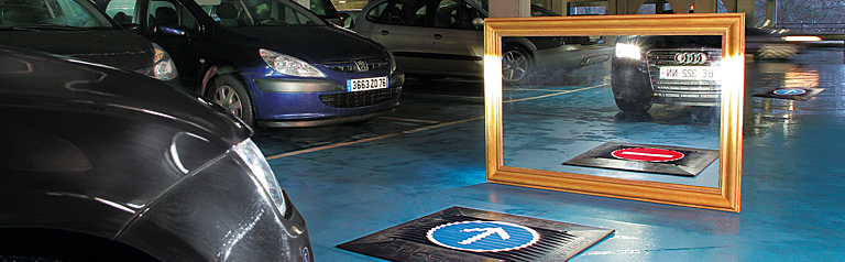 signalétique place PMR parking marquage